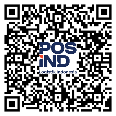 QR code informasi layanan Pos Indonesia